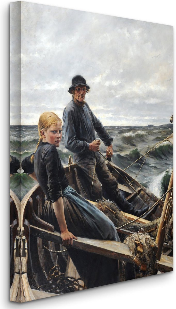 Albert Edelfelt - At Sea, Op zee (1883) - 3:2