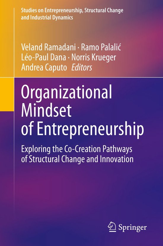 Organizational Mindset of Entrepreneurship - cover