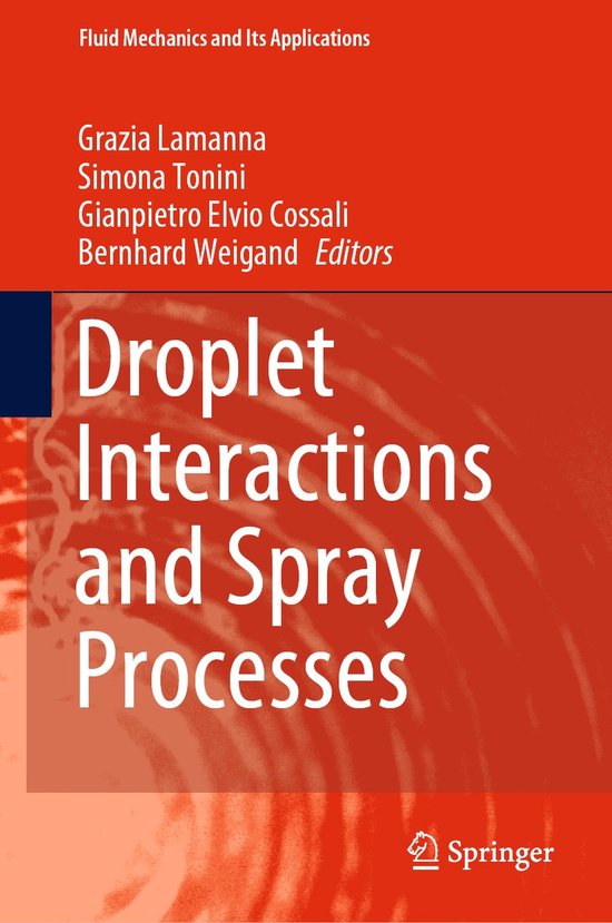 Fluid Mechanics and Its Applications121- Droplet Interaction ... - cover