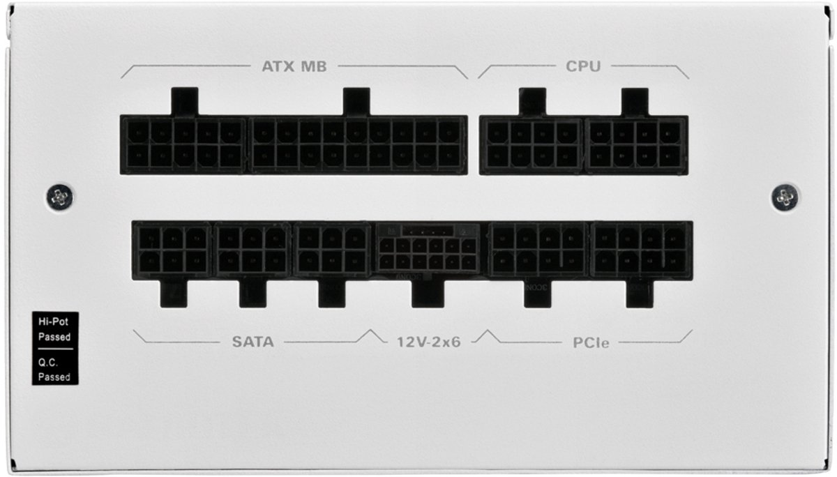 Sharkoon Rebel P20 Power Supply Unit 850 W 24-Pin Atx Atx Wit voeding - afbeelding 5
