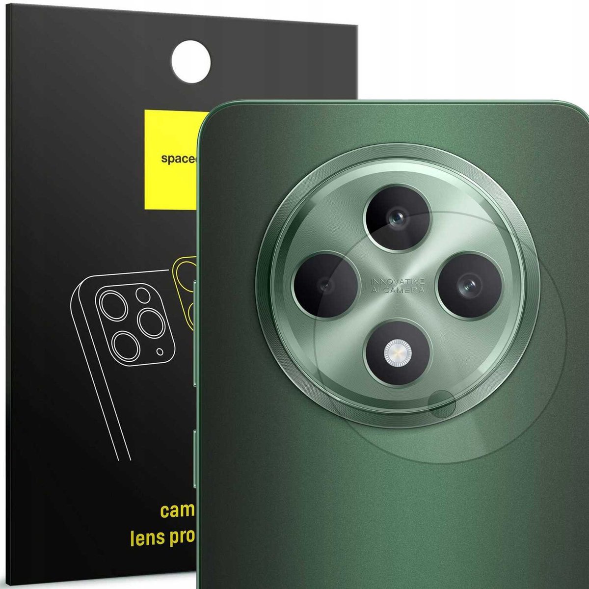Spacecase Gehard Glas Voor Oppo Reno 12F 5G 12Fs 5G Camera Beschermende