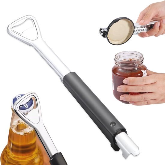Master Opener Verstelbare pot- en flesopener, verstelbare