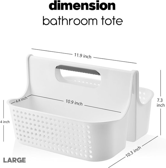 Mesh Bad Toy Organizer met 3 compartimenten, hangende