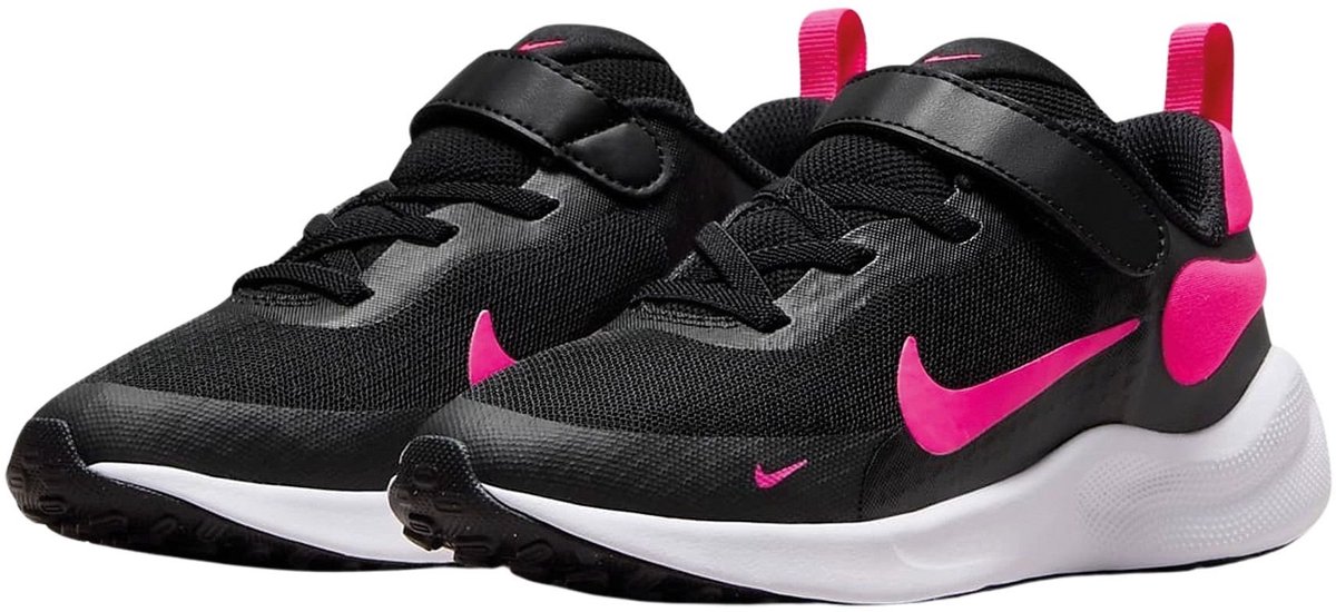 Nike Revolution 7 zwart - roze