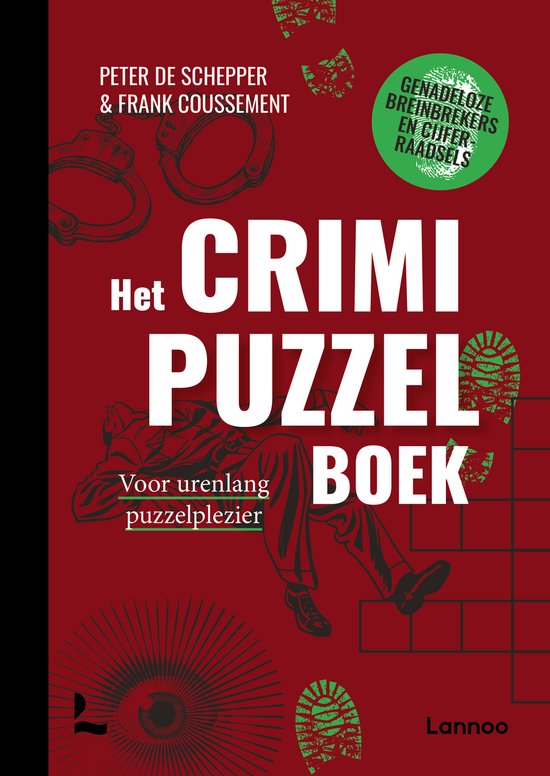 Omslag van Het crimi puzzelboek