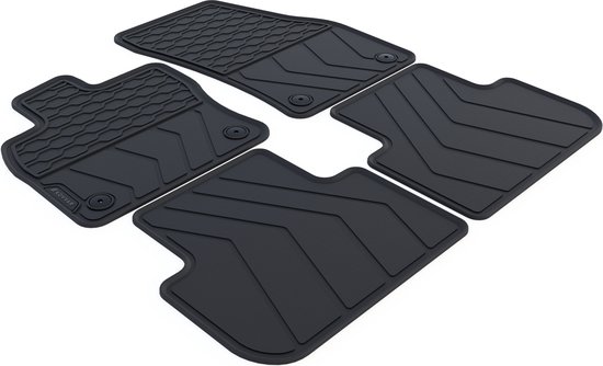 Rubber Automatten geschikt voor Volkswagen Tiguan - 2016-2024 - 4-delig - Uitvoering: Tiguan