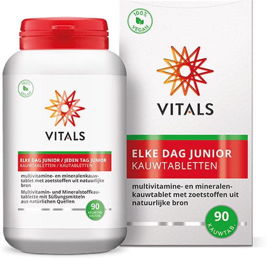 Vitals Elke Dag Junior 90 kauwtabletten