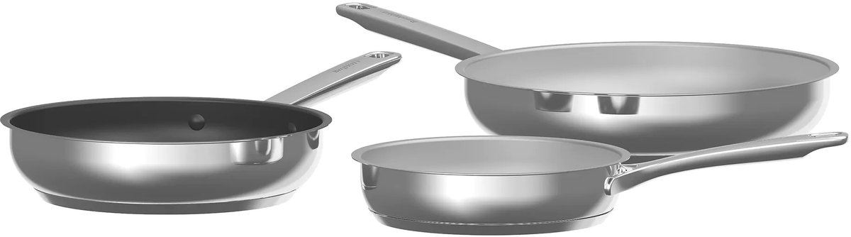 BergHOFF Helix Koekenpannenset 20cm, 24cm & 28cm