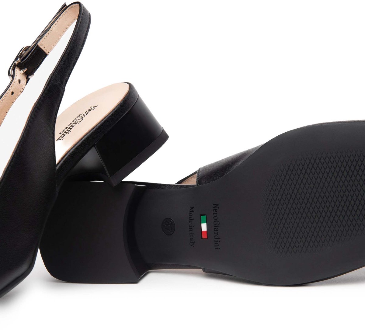 Elegante Schoenen Nerogiardini Nappa Pandora Zwart Tpu Genk Obera - Fashion Wear - Vrouwen