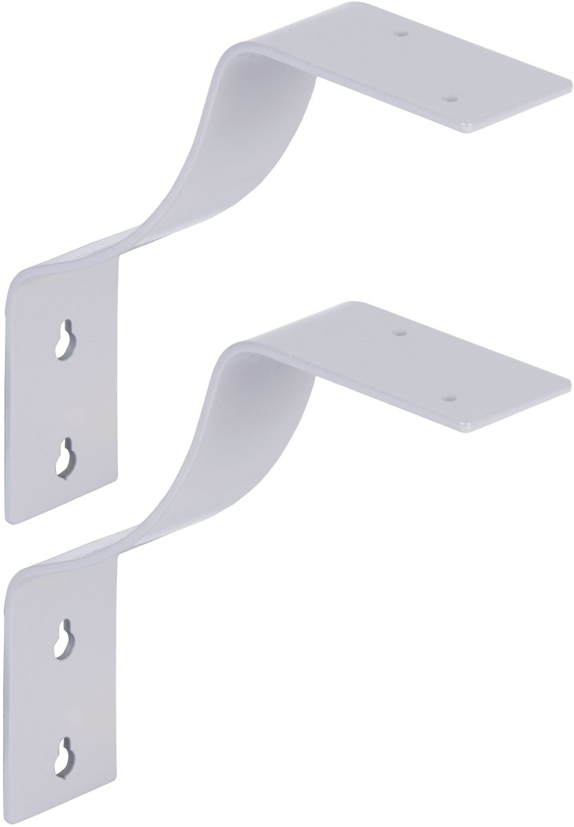 Alberts 869410 Paneelbeugels Rico | per paar Paneelbeugels naar keuze in verschillende trendkleuren Paneelbeugels per paar of afzonderlijk Paneelbeugels 180 x 180 x 45 mm