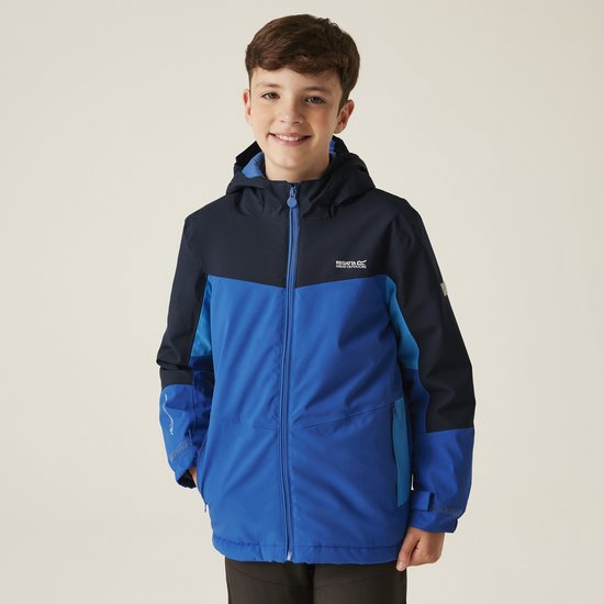 Regenjas Wandelen Kinderen Waterdicht Ademend Geïsoleerd Highton Padded V