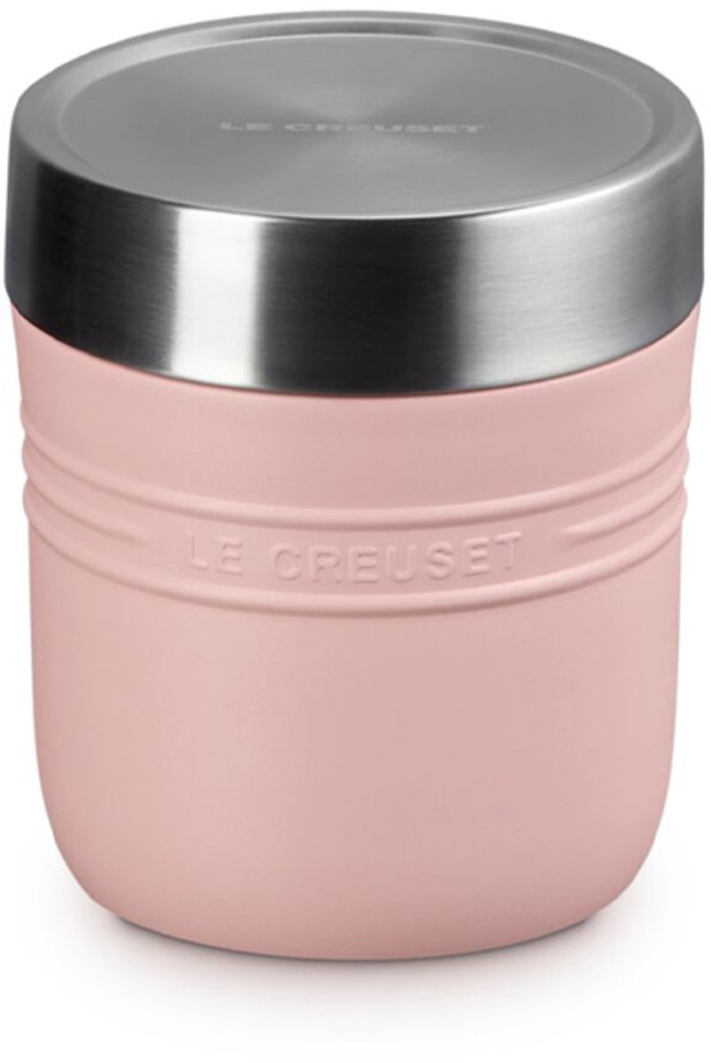 Le Creuset Lunchbeker Dubbelwandig On The Go 0,5 Liter Shell Pink