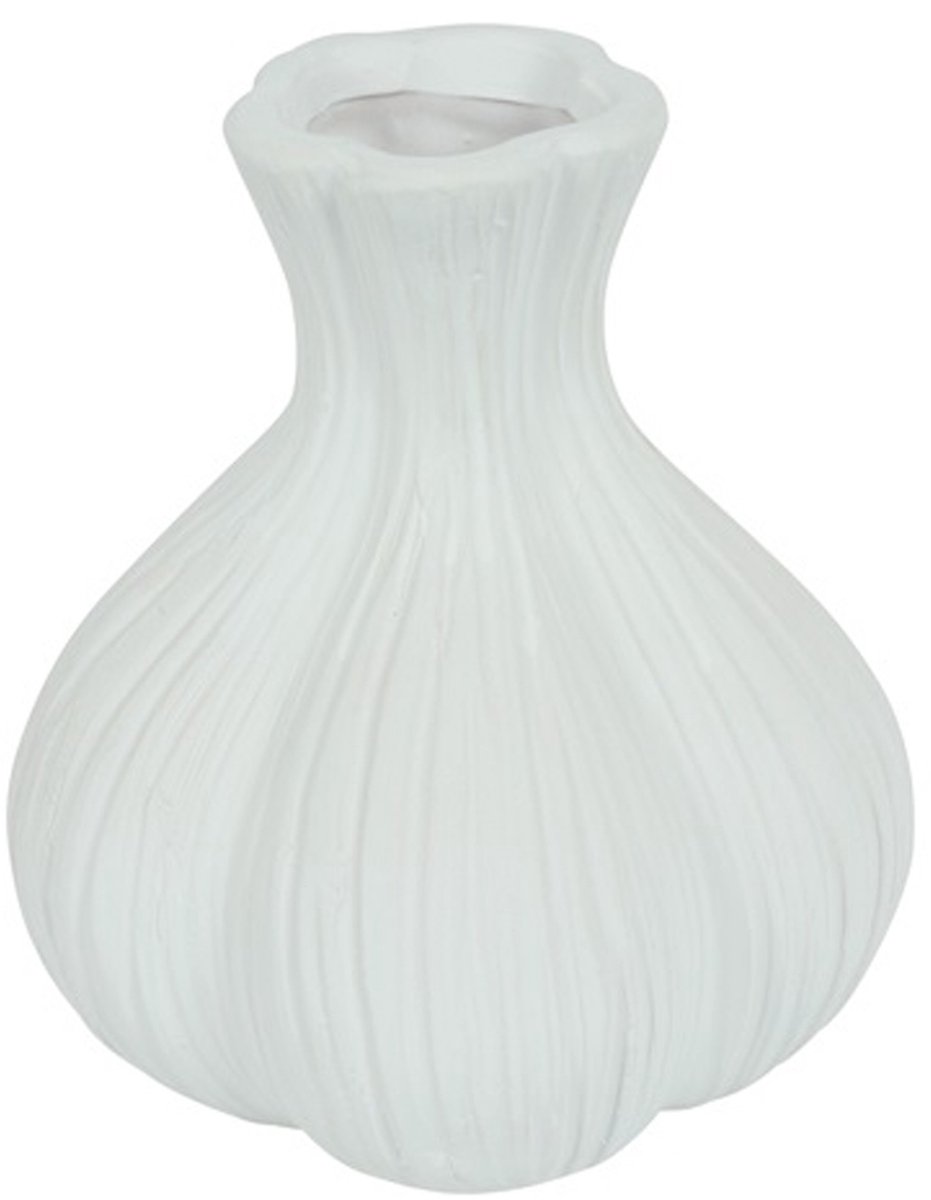 Countryfield Vaas Fabio Bulb aardew L14B14H16CM wit