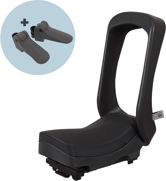 Urban Iki Junior Fietszitje - MIK HD - Bincho Black / Bincho Black