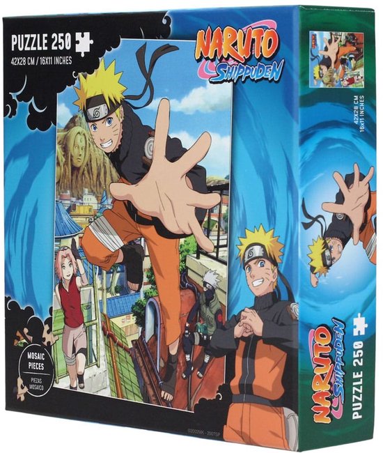 PUZZLE NARUTO SHIPPUDEN LA GRANDE GUERRE NINJA 1000 PIECES - Winning Moves