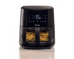 Ariete 4630/00 Airfryer XXL – 9L – Tot 3,5 kg Friet – Kijkvenster & Binnenverlichting – 8 Programma's – Grill – 1500W