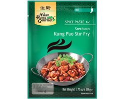 Asian Home Gourmet Szechuan Gedroogde Chili Wokgerecht (Kung Pao) 12 x 50 g