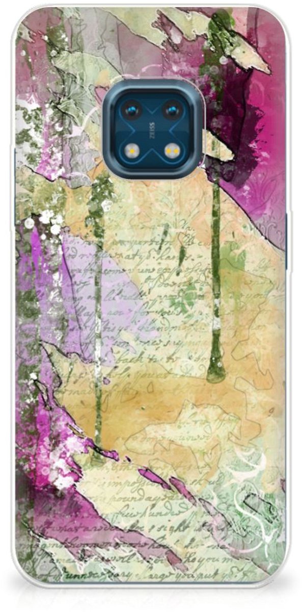 Hoesje maken Nokia XR20 Letter Painting