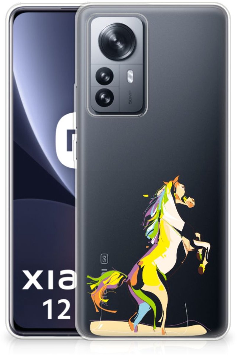 Xiaomi 12 Pro Telefoonhoesje met Naam Horse Color