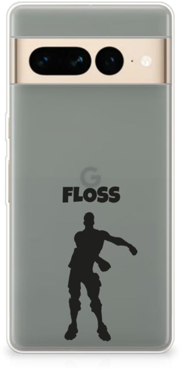 Google Pixel 7 Pro Telefoonhoesje met Naam Floss