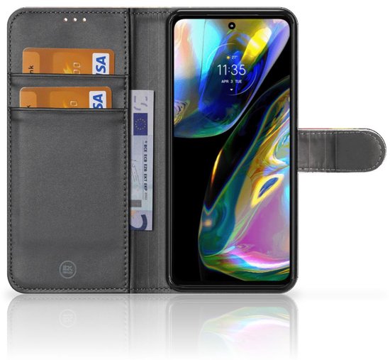 Coque Compatible avec Motorola Moto G52 | Moto G82 Coque Drapeau Belge