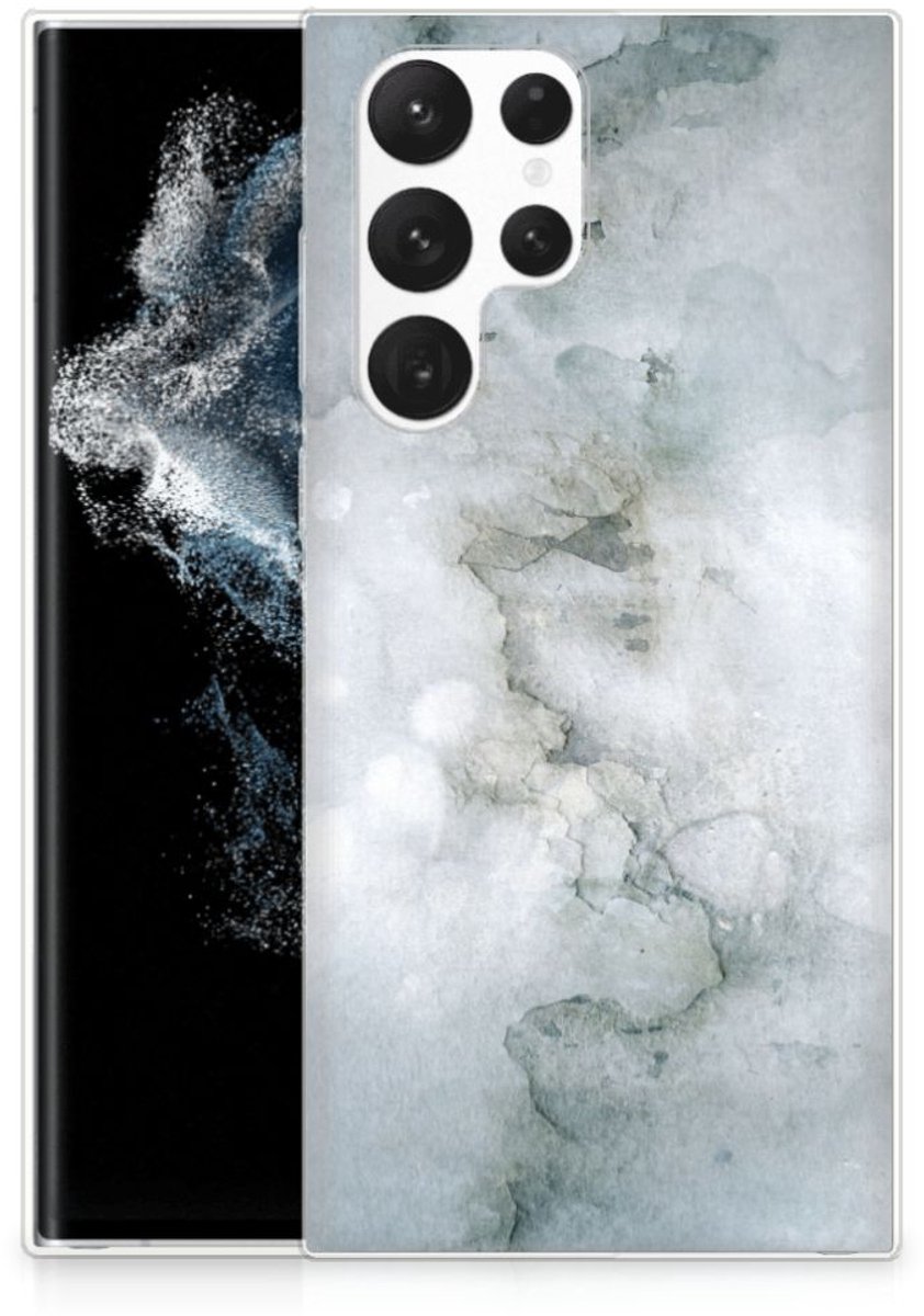 Hoesje maken Samsung Galaxy S22 Ultra Painting Grey