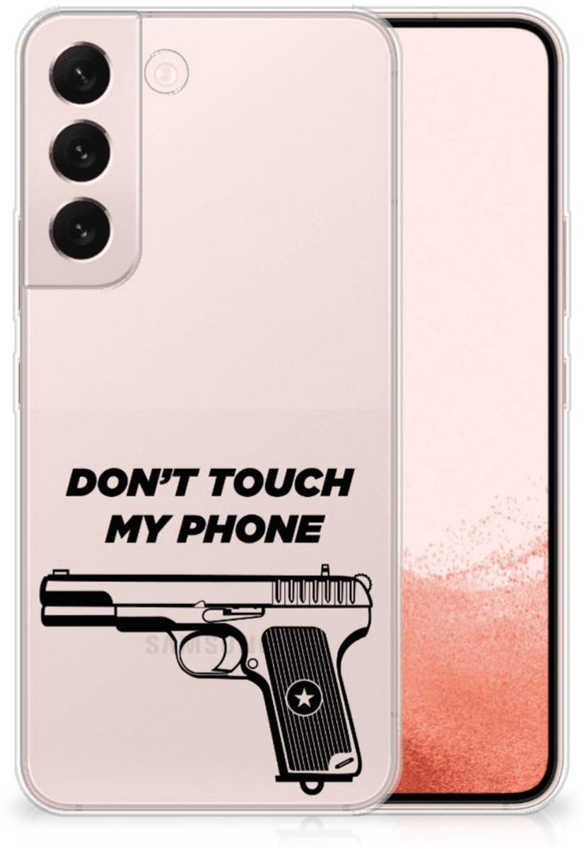 TPU Hoesje voor Samsung Galaxy S22 Silicone-hoesje Pistol DTMP