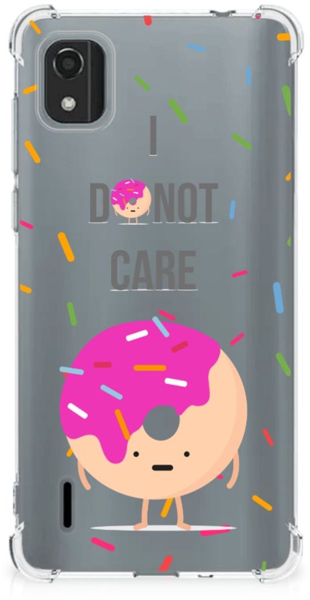 Nokia C2 2nd Edition Beschermhoes Donut Roze