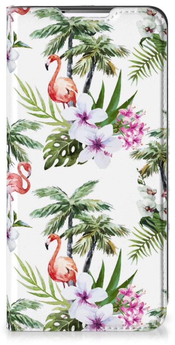 Samsung Galaxy S22 Plus Hoesje maken Flamingo Palms