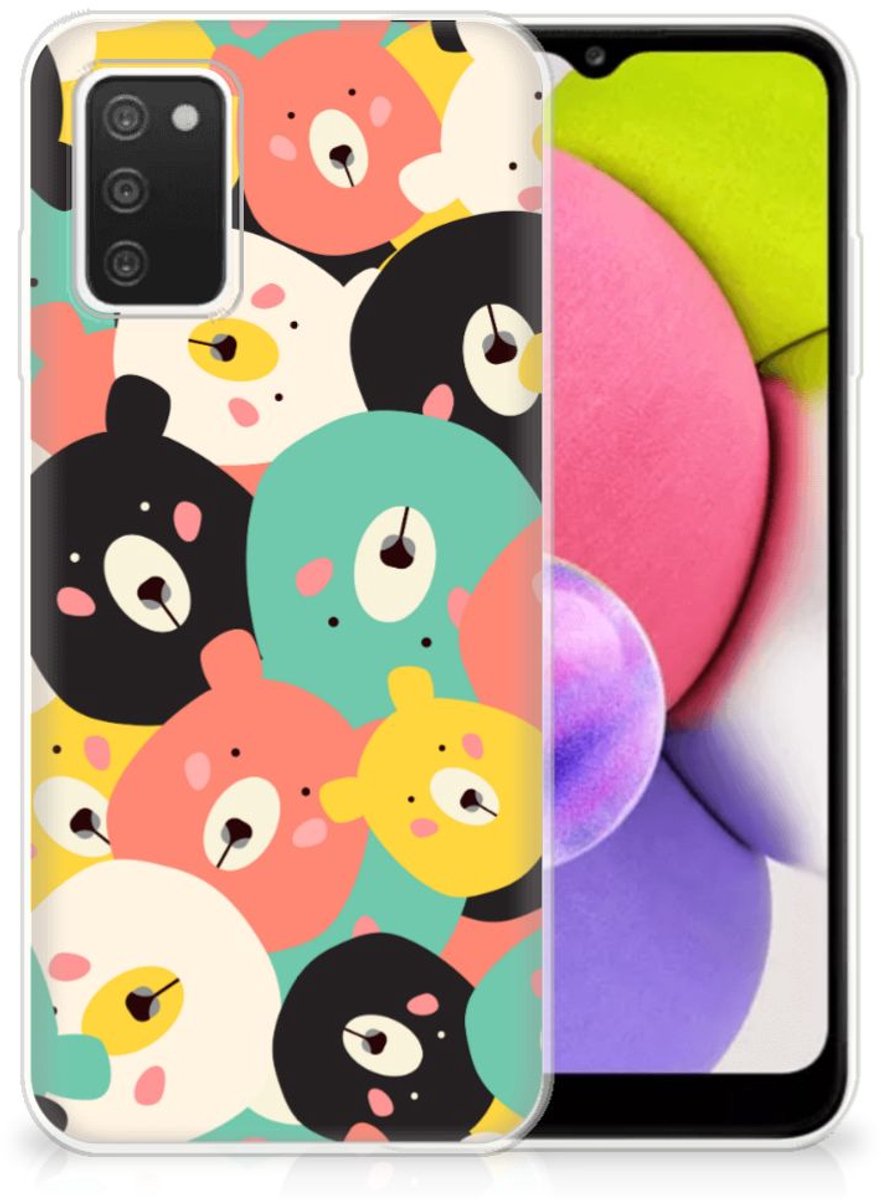 Samsung Galaxy A03S Telefoonhoesje met Naam Bears