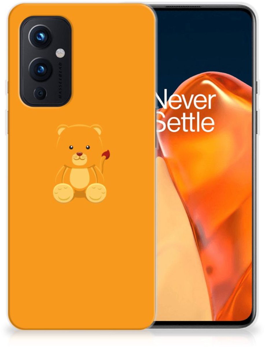 OnePlus 9 Telefoonhoesje met Naam Baby Beer