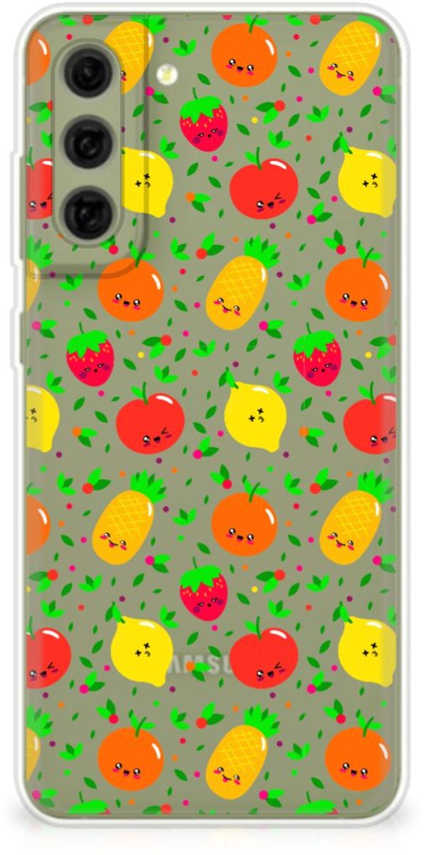 Samsung Galaxy S21FE Siliconen Case Fruits