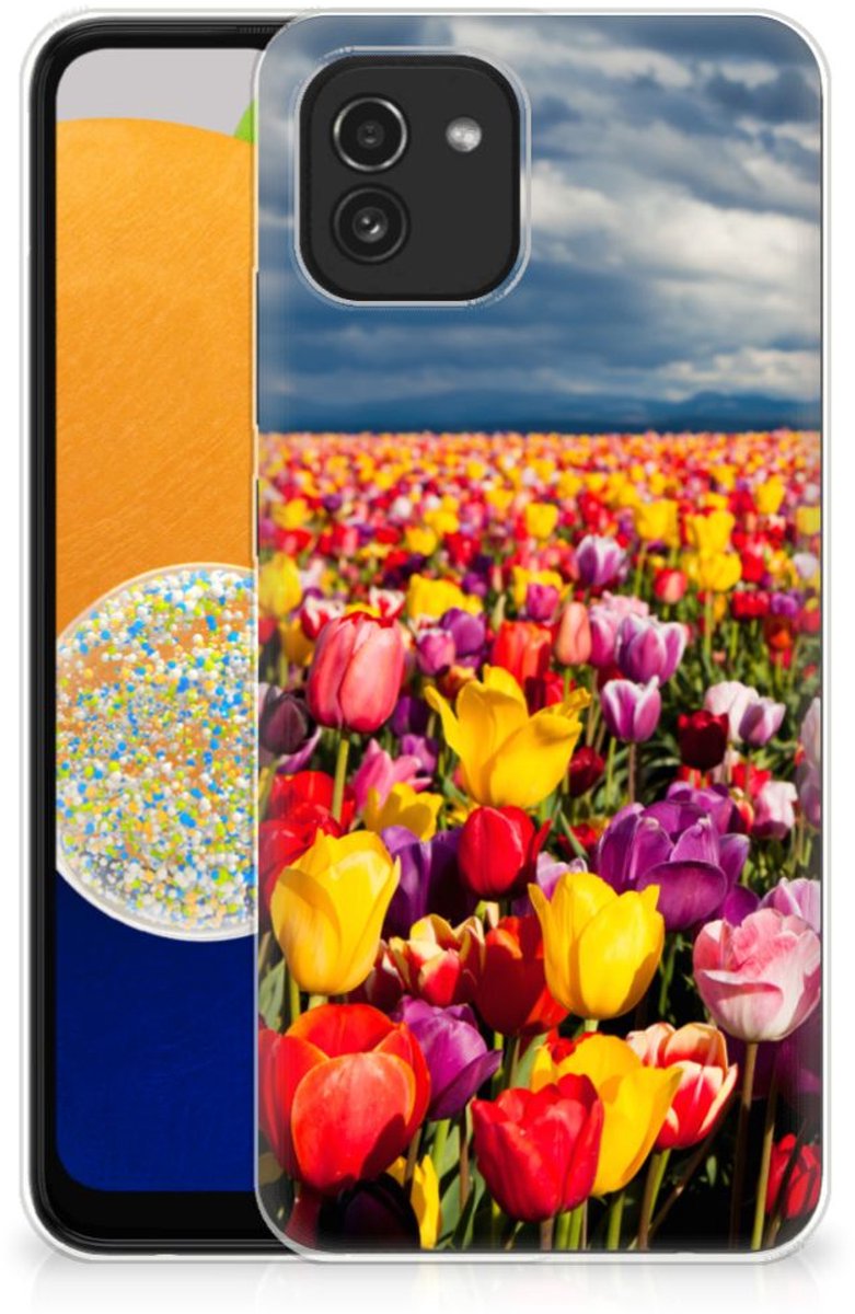 Samsung Galaxy A03 TPU Case Tulpen