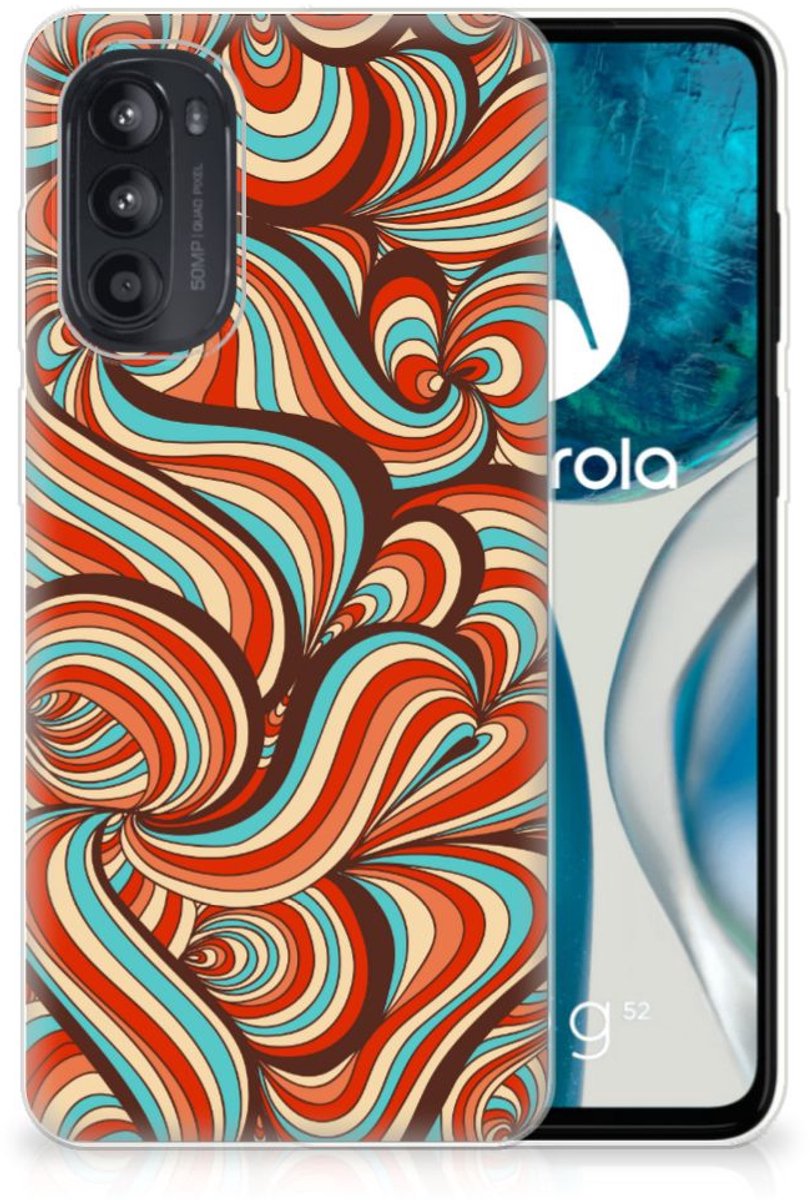 Motorola Moto G52/G82 Hoesje maken Retro