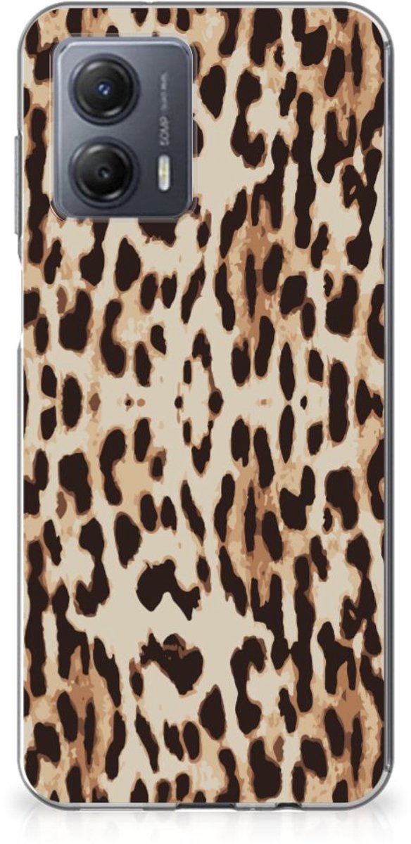 Motorola Moto G53 TPU Hoesje Leopard