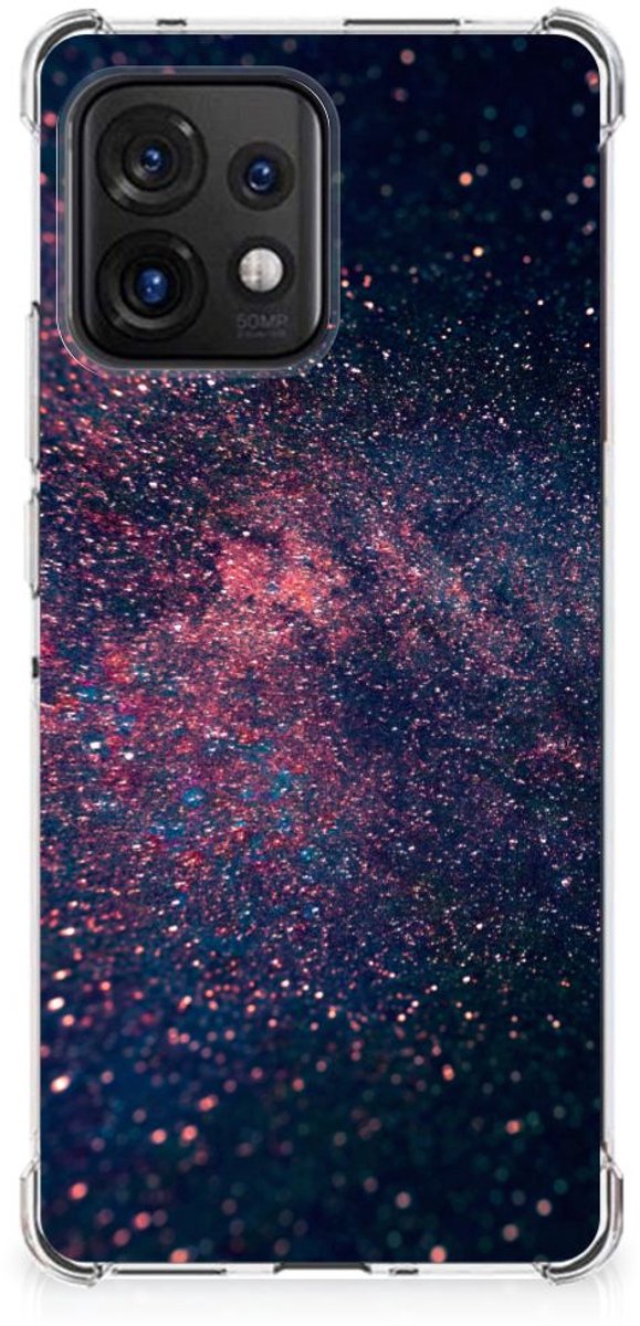 TPU Case Anti-Shock voor Motorola Edge 40 Pro Shockproof Case Stars