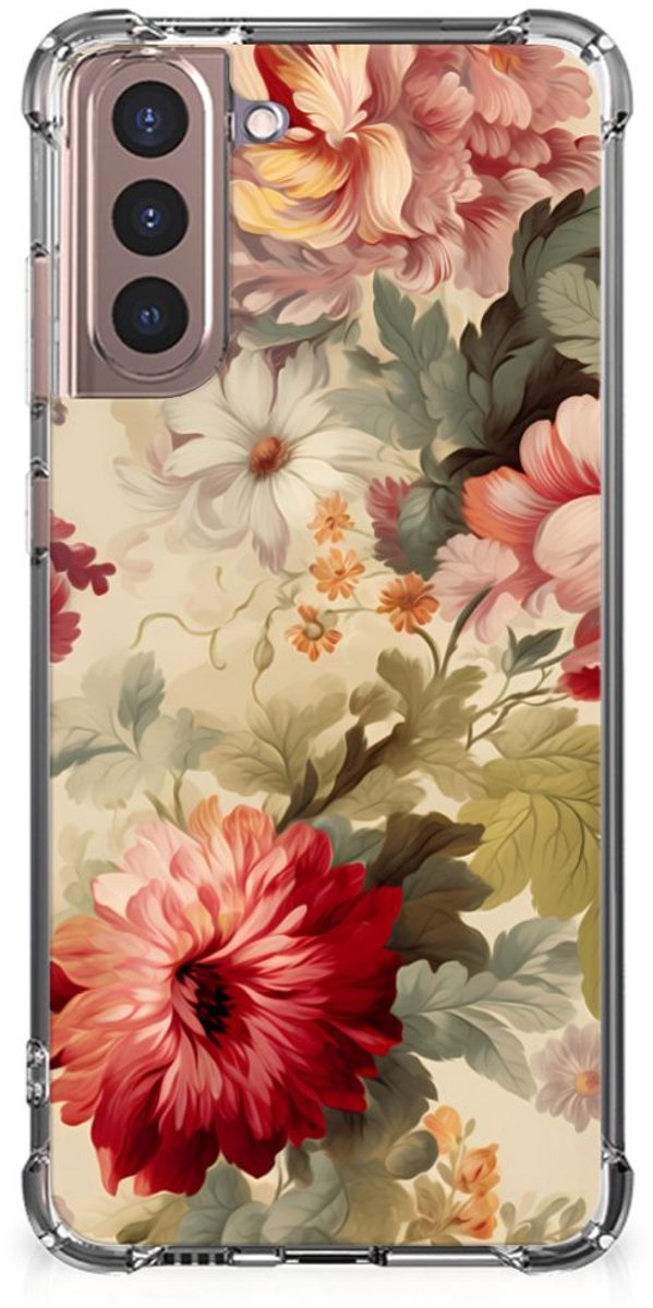 Case voor Samsung Galaxy S21 Plus Bloemen