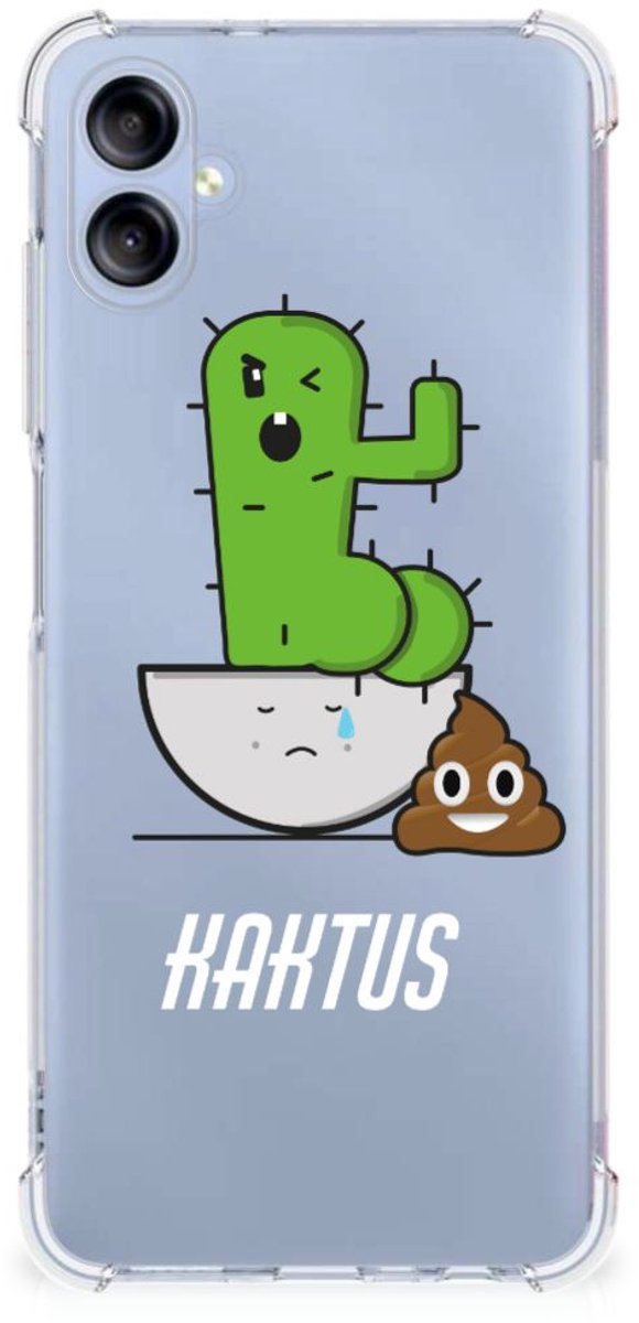 Samsung Galaxy A05 Stevig Bumper Hoesje Cactus Poo