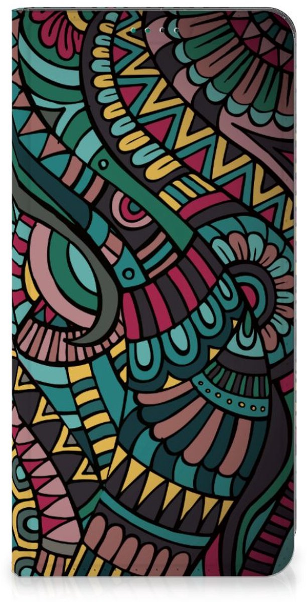 Nokia G42 Hoesje met Magneet Aztec
