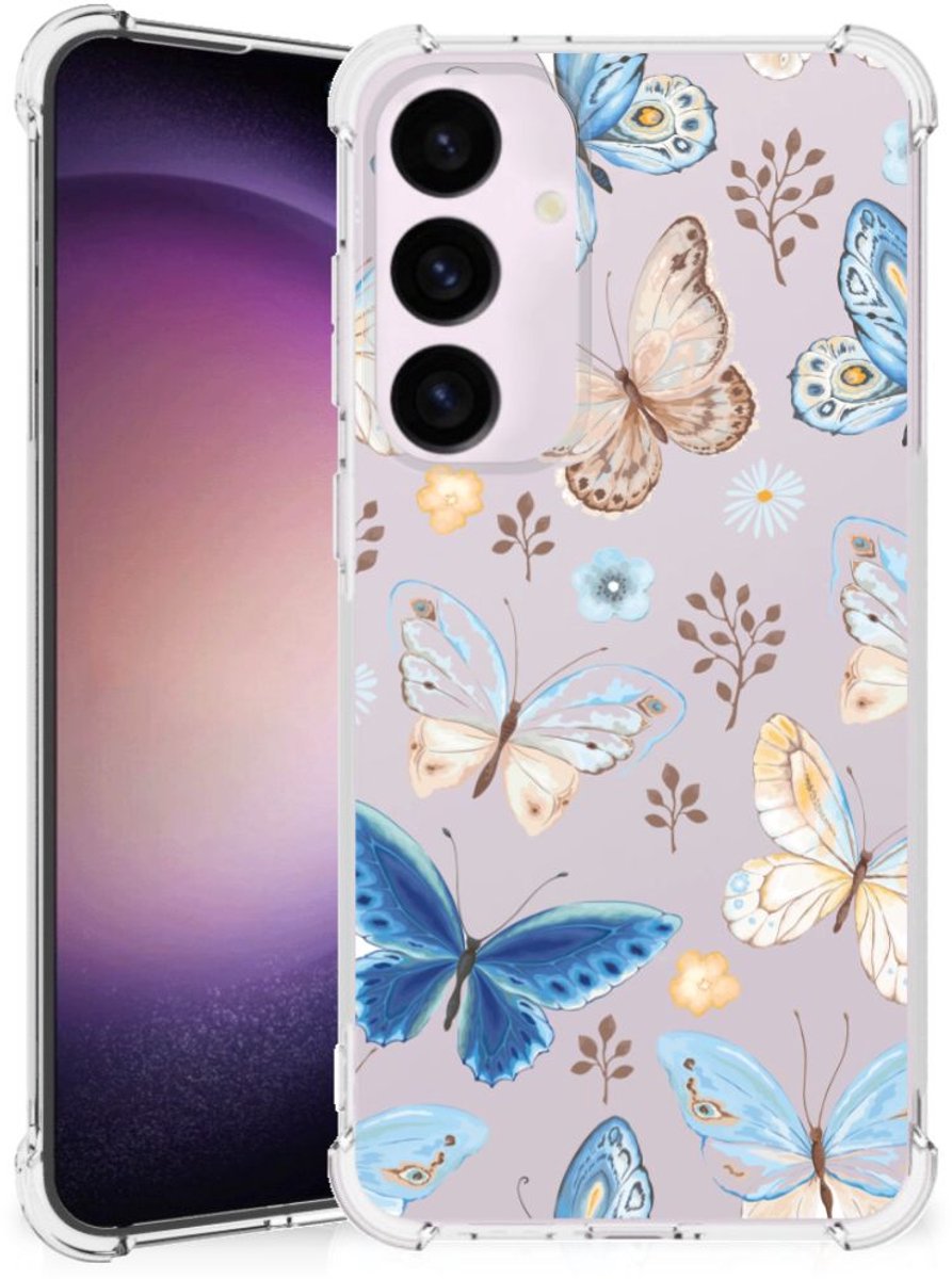 Case Anti-shock voor Samsung Galaxy S24 Plus Vlinder