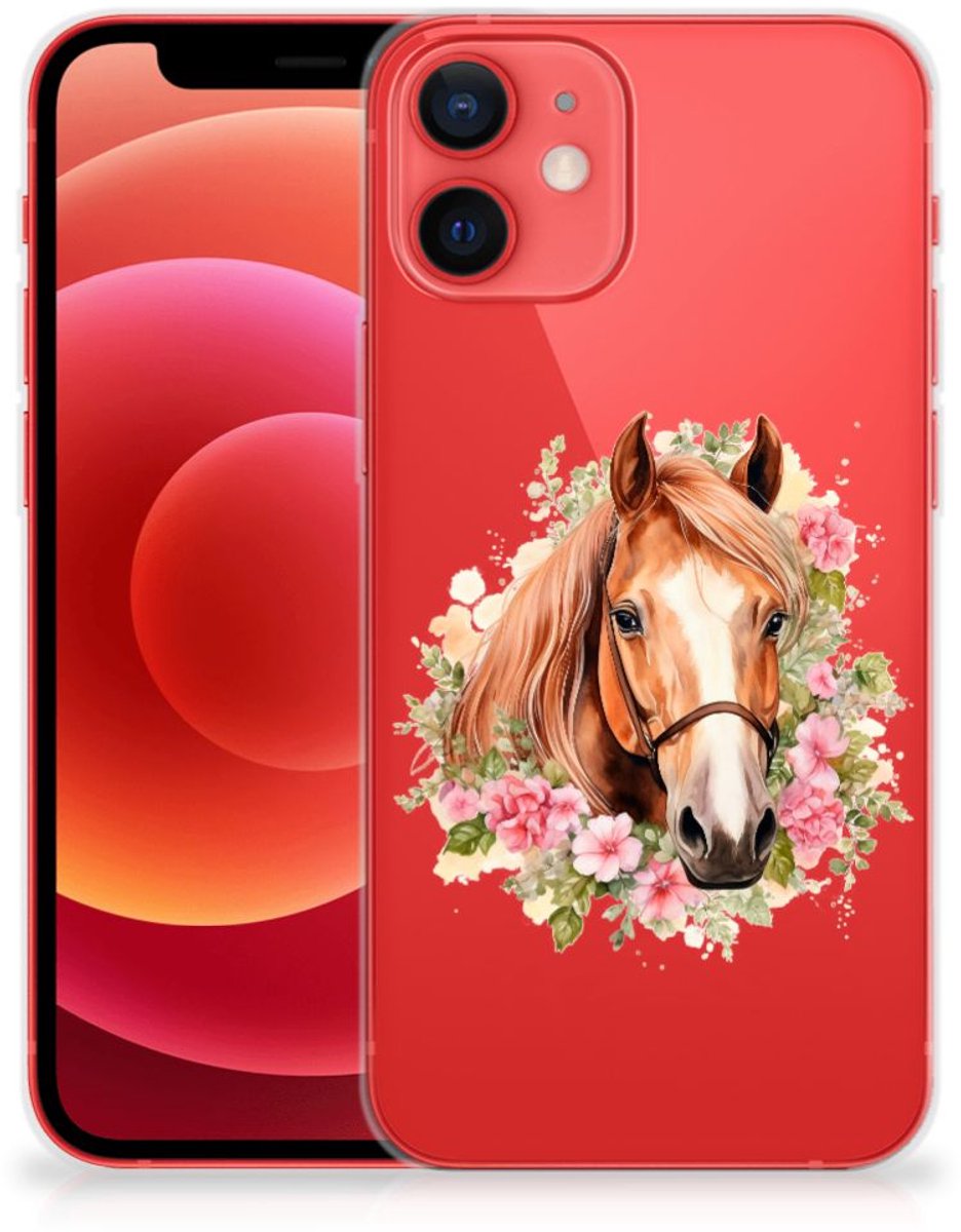 TPU Hoesje voor iPhone 12 Mini Paard