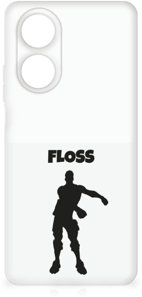 OPPO A58 4G Telefoonhoesje met Naam Floss