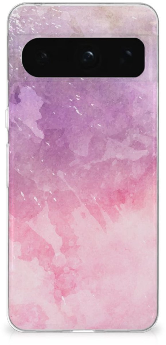 Hoesje maken Google Pixel 8 Pro Pink Purple Paint