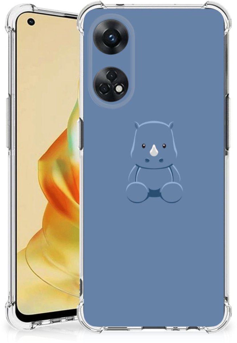 OPPO Reno8 T 4G Stevig Bumper Hoesje Baby Rhino