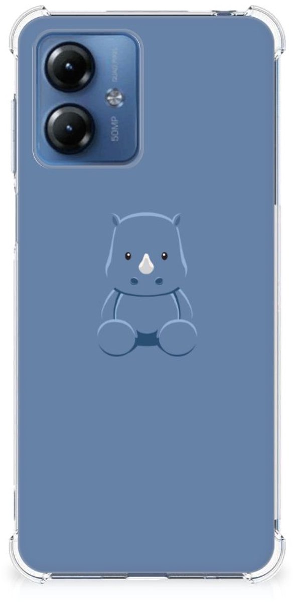 Motorola Moto G14 Stevig Bumper Hoesje Baby Rhino