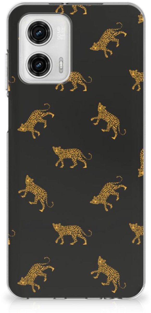 TPU Hoesje voor Motorola Moto G73 Leopards