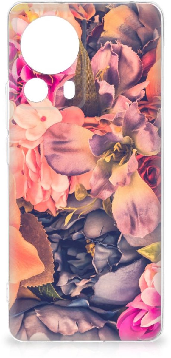 TPU Hoesje voor Xiaomi 13 Lite TPU Case Bosje Bloemen