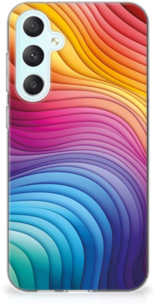 TPU Hoesje voor Samsung Galaxy S23 FE Regenboog