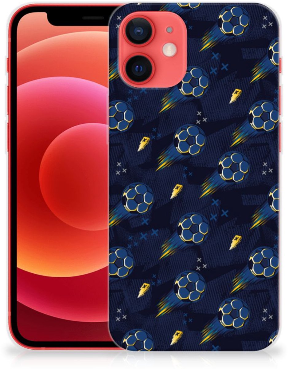 TPU bumper voor iPhone 12 Mini Voetbal