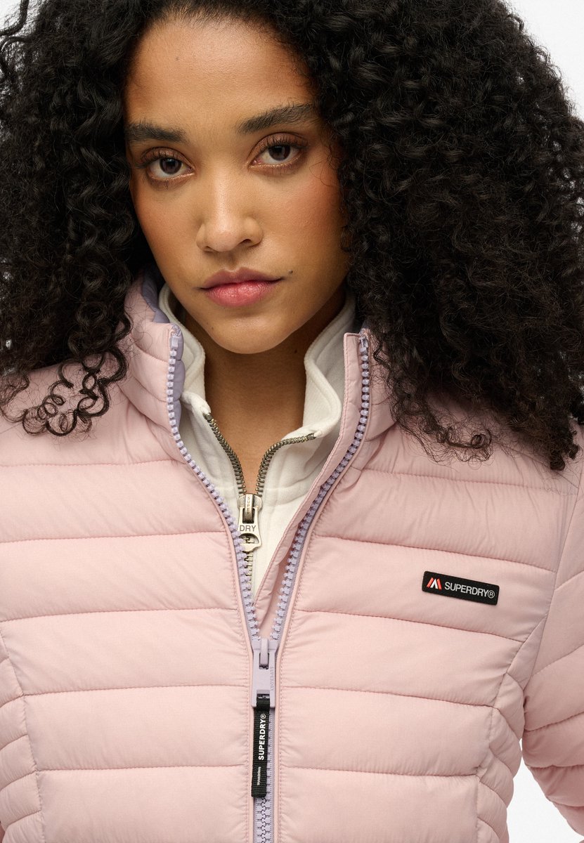 Superdry Gewatteerd Fuji Lite jack Dames Gewatteerde jassen Roze